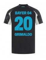 Bayer Leverkusen Alejandro Grimaldo #20 Tredjedrakt 2024-25 Korte ermer